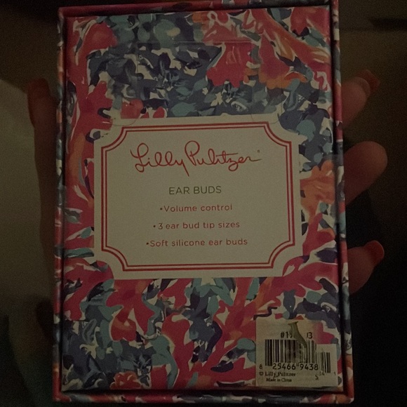 Lily Pulitzer Ear buds - Picture 2 of 2